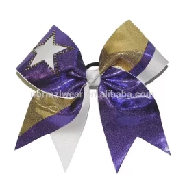 printing practice cheer cheerleading bows hair compound arrow baby performance for girls hair accessories