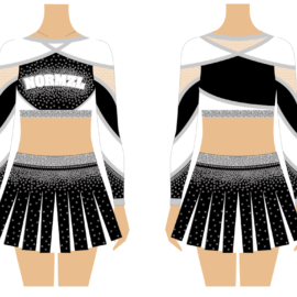 2024 nouvelle personnalisation de conception de chemises de cheerleading all star