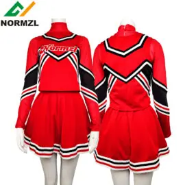 Meisies cheerleader kostuum Cheerleading uitrusting rok varsity sideline cheer uniform pasgemaakte skool cheerleading kostuum